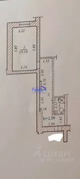 1-к кв. Чувашия, Чебоксары просп. Тракторостроителей, 8А (38.0 м)