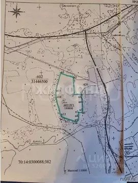 Участок в Томская область, Томский район, с. Семилужки Луговая ул. ...