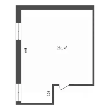 Офис в Тюменская область, Тюмень Трактовая ул., 47 (30 м)