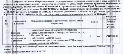 Помещение свободного назначения в Алтайский край, Барнаул Восточный ...