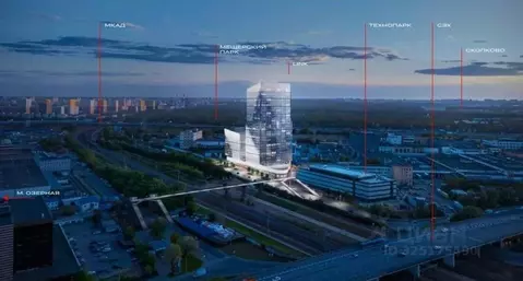 Офис в Москва Рябиновая ул., 44С2 (181 м)