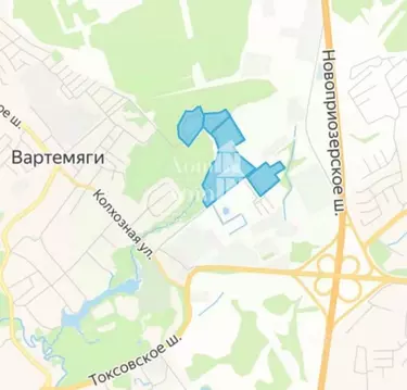 Участок в Ленинградская область, Всеволожский район, Агалатовское ...