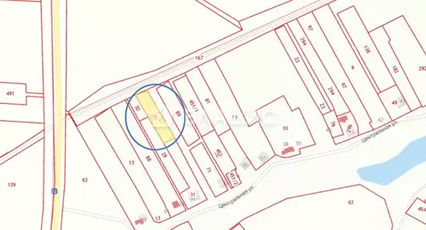 Участок в Рязанская область, Рыбновский район, Пионерское с/пос, с. ...