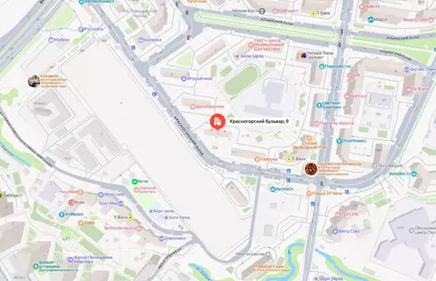 Свободной планировки кв. Московская область, Красногорск бул. ...