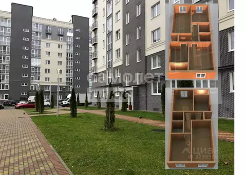 3-к кв. Калининградская область, Калининград Суздальская ул., 13 (76.2 ...