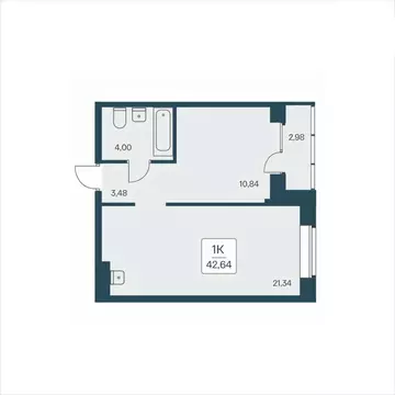 1-к кв. Новосибирская область, Новосибирск ул. Дуси Ковальчук, 385 ...