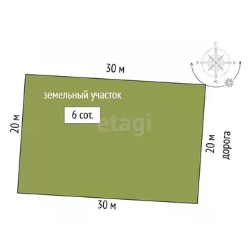 Участок в Ростовская область, Аксайский район, Ольгинское с/пос, ...