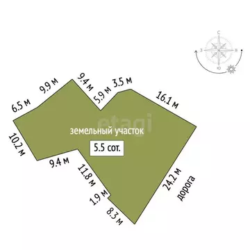 Участок в Ставропольский край, Кисловодск городской округ, пос. ...