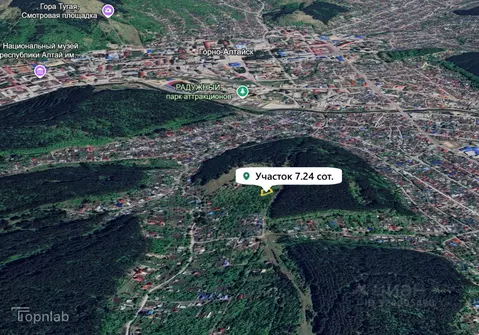 Участок в Алтай, Горно-Алтайск Медик СНТ, 80 (7.24 сот.)