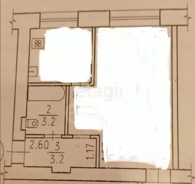 1-к кв. Удмуртия, Ижевск ул. Пастухова, 41 (29.0 м)