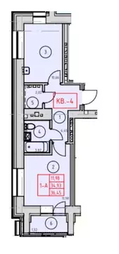 1-к кв. Татарстан, Казань Родины мкр, Новые Горки жилой комплекс ...