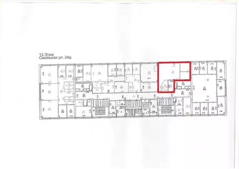 Офис в Москва Смольная ул., 24Д (127 м)