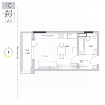 Студия Московская область, Мытищи городской округ, д. Пирогово ул. ...