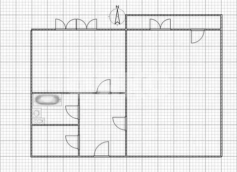Квартира, 1 комната, 32.9 м