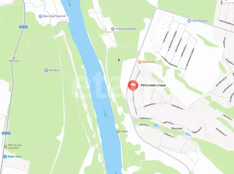 Участок в Тульская область, Заокский район, Страховское с/пос, д. ...