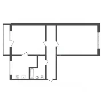 2-к кв. Тульская область, Богородицк ул. Совхоз-техникум, 11 (39.1 м)