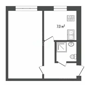 1-к кв. Владимирская область, Муром пос. Механизаторов, 51 (31.3 м)