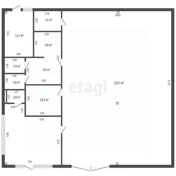 Помещение свободного назначения в Тюменская область, Тюмень ул. ...