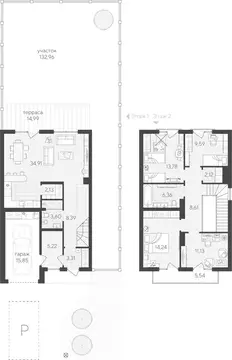 4-комнатная квартира: Тюмень, улица Фармана Салманова, 1к3 (144.78 м)