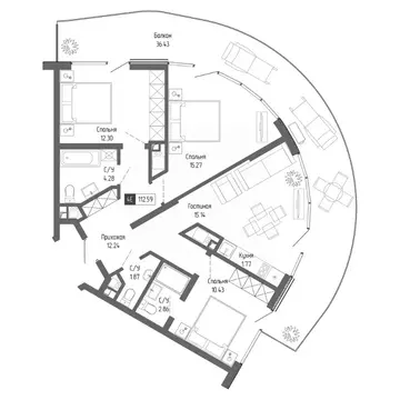 4-к кв. Крым, Алушта Профессорский Уголок мкр, Крымская Резиденция ...