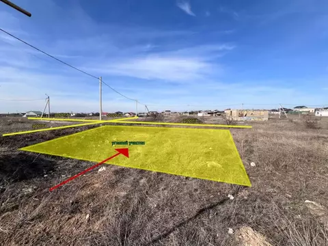 Участок в Крым, Симферопольский район, Трудовское с/пос, пос. Айкаван ...