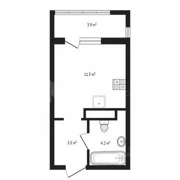 Студия Тюменская область, Тюменский муниципальный округ, д. Дударева ...