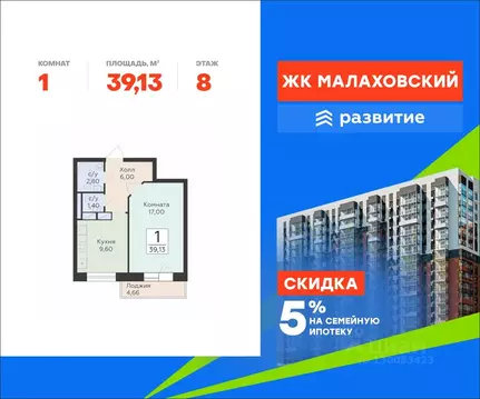 1-к кв. Московская область, Раменский муниципальный округ, Родники пгт ...