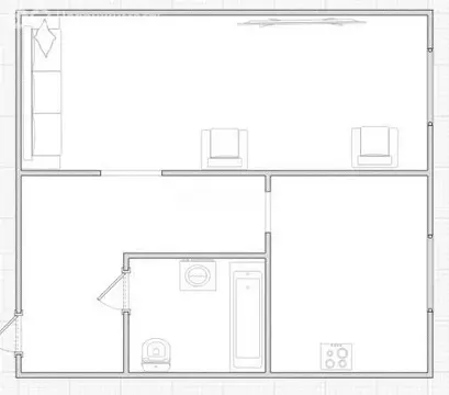 1-комнатная квартира: Тула, Красноармейский проспект, 54 (32 м)