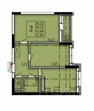 2-к кв. Башкортостан, Уфа Затон-Восточный жилрайон, Паруса жилой ...