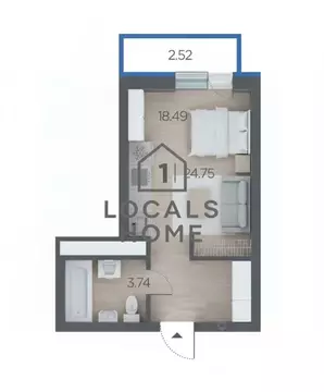Студия Рязанская область, Рязанский муниципальный округ, с. Дядьково ...