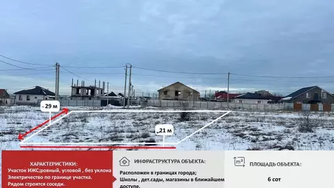 Участок в Крым, Симферополь ул. Ромашковая (6.0 сот.)