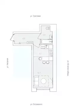 Студия Пермский край, Пермь пос. Новые Ляды, Новый Звездный жилой ...