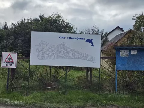 Участок в Калининградская область, Калининград Дельфин СНТ, ул. ...