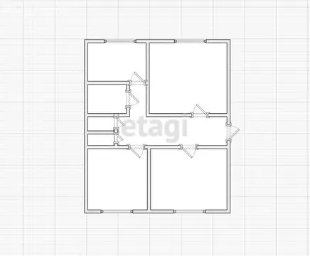1к в -комнатной квартире (18 м)