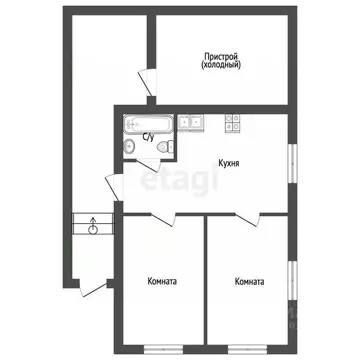 Дом в Владимирская область, Меленки ул. Чкалова, 87 (44 м)