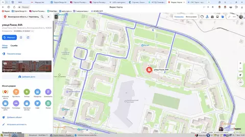 Свободной планировки кв. Вологодская область, Череповец ул. Раахе, 64А ...