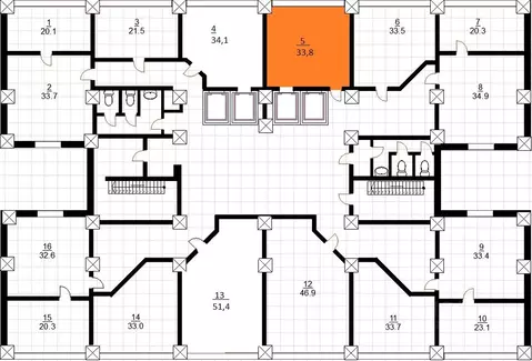 Офис в Московская область, Видное Белокаменное ш., 20 (34 м)