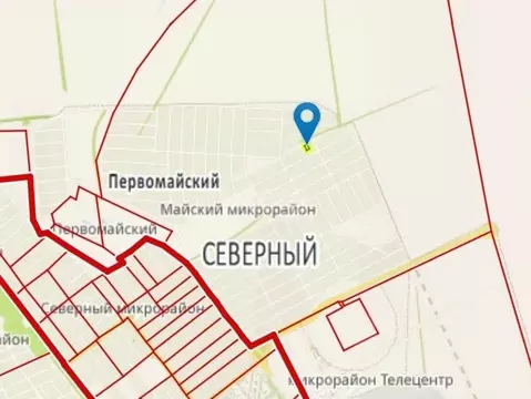 Участок в Тамбовская область, пос. Первомайский, Майский мкр ул. ...