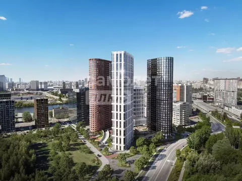 1-к кв. Москва Нагатино Ай-Ленд жилой комплекс, к1 (30.7 м)