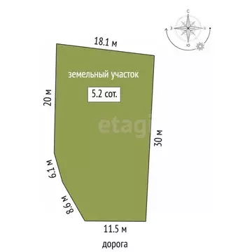 Участок в Башкортостан, Ишимбайский район, Ишеевский сельсовет, Урняк ...