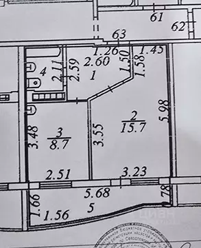 2-к кв. Свердловская область, Сысерть Каменный цветок мкр, 1 (36.0 м)