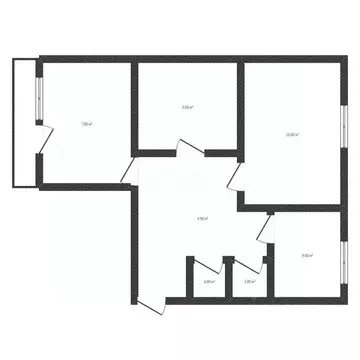 2-к кв. Брянская область, Брянск проезд Федюнинского, 16 (47.9 м)