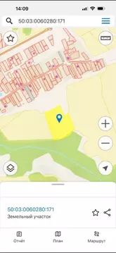 Участок в Московская область, Клин городской округ, с. Петровское  ...