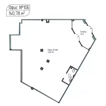 Помещение свободного назначения в Севастополь ул. Летчиков, 10 (137 м)
