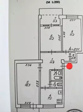 3-к кв. Севастополь ул. Флагманская, 5 (68.6 м)