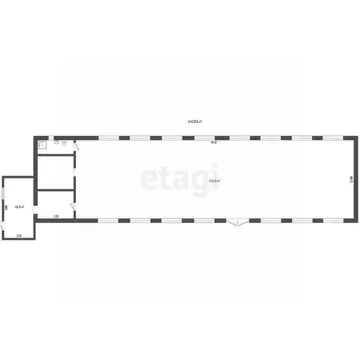 Склад в Ростовская область, Аксайский район, Щепкинское с/пос, пос. ...