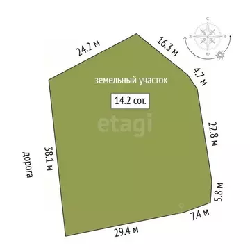 Дом в Башкортостан, Бирск Уральский пер., 21 (35 м)