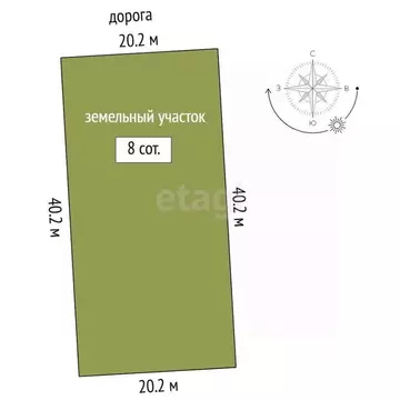 Участок в Тюменская область, Нижнетавдинский муниципальный округ, ...