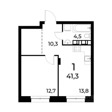 1-к кв. Нижегородская область, Нижний Новгород Березовский мкр,  (41.0 ...