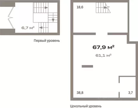Помещение свободного назначения в Тюменская область, Тюмень ул. ...